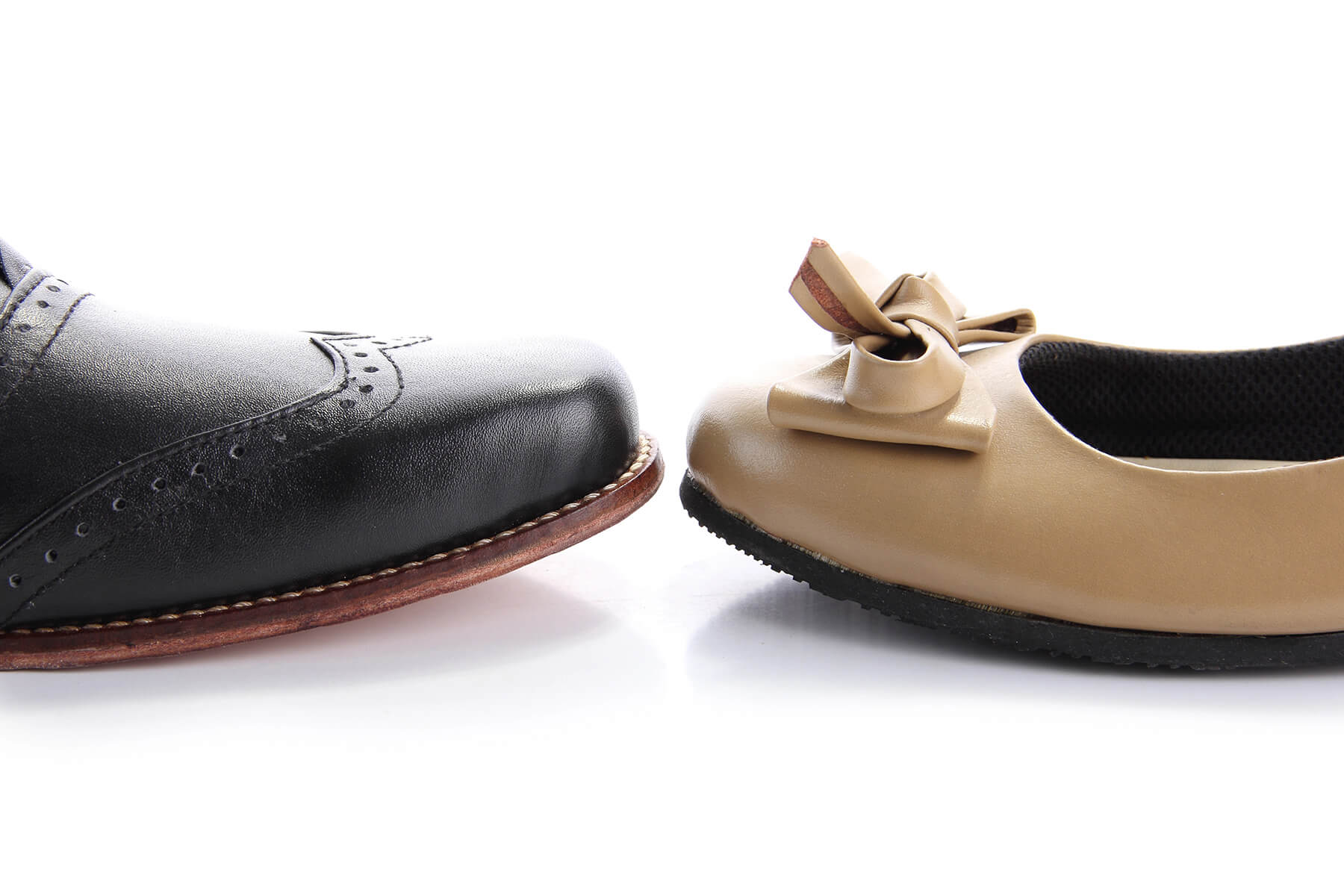 Twee soorten schoenen